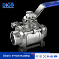 Butt Weld Stainless Steel 3PC Floating Ball Valve